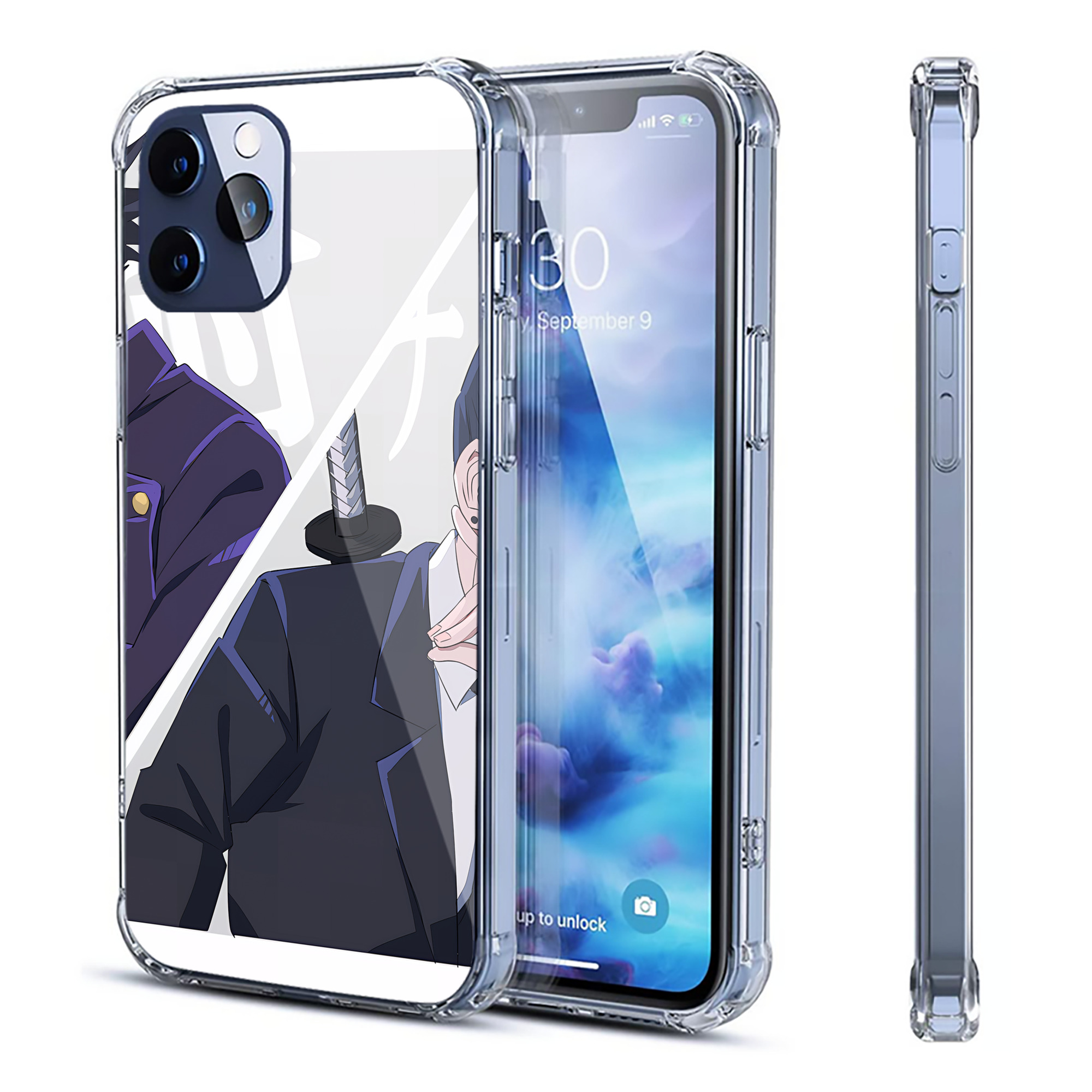（画像用） SPY×FAMILY间谍家家酒 【iPhone 12シリーズ対応】透明スマホケース（クリアソフトケース）